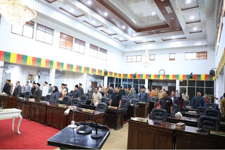DPRD Rohul Gelar Sertijab, Sambut Bupati Baru dengan Harapan Baru