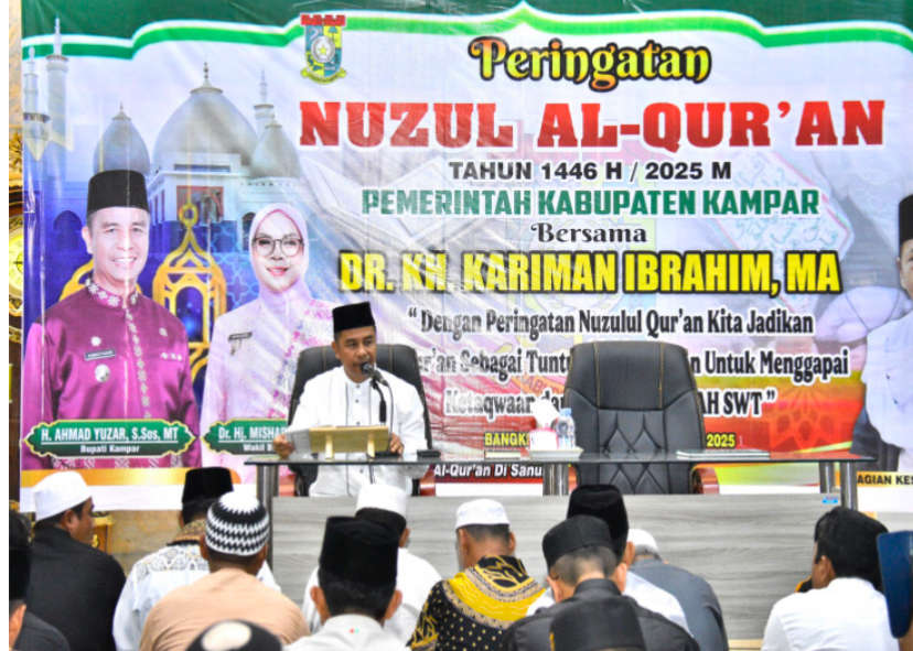 Pemkab Kampar Peringati Nuzul Qur’an