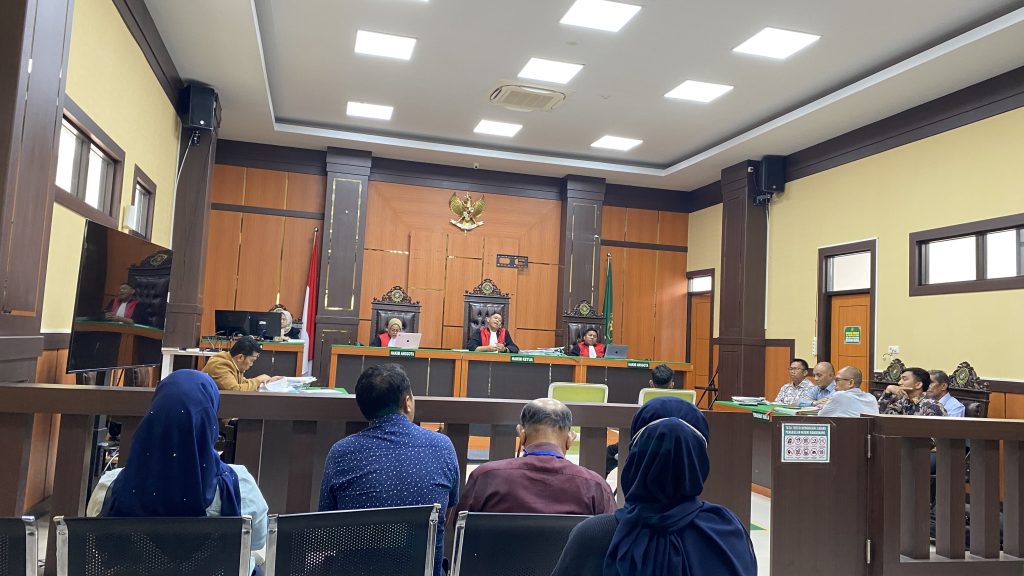 Anggota dan Pengurus Kopsa-M Berharap Hakim PN Bangkinang Atensi Keterangan Saksi Dalam Perkara Gugatan Rp 140 Miliar  
