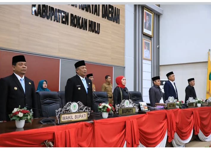 DPRD Rohul Gelar Sertijab, Sambut Bupati Baru dengan Harapan Baru