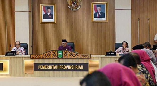 Pemprov Riau Tegaskan Komitmennya Dalam Melakukan Efisiensi Anggaran