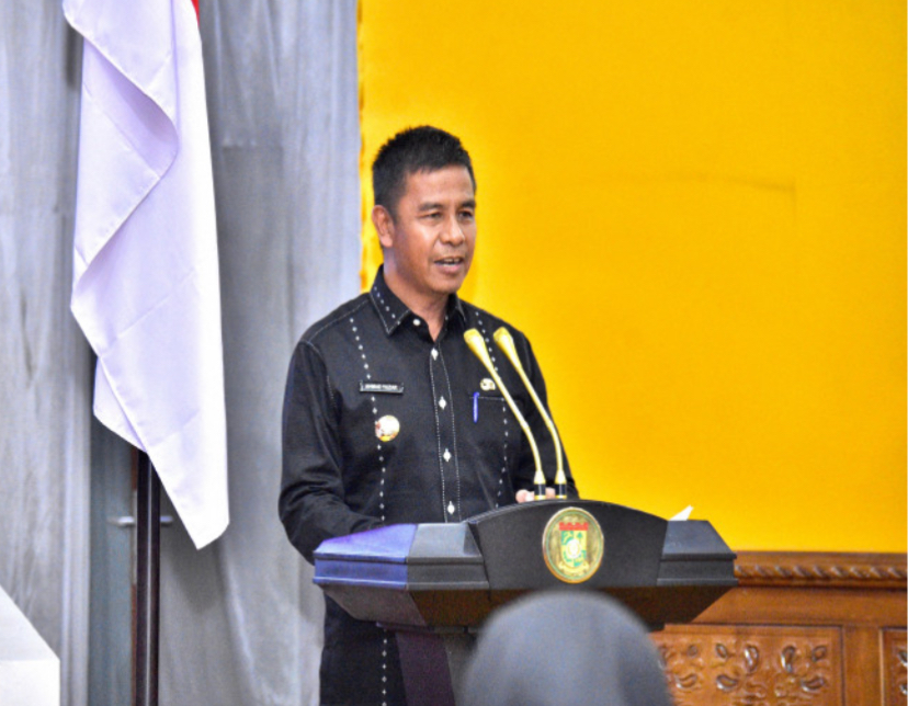 Bupati Kampar Sampaikan Jawaban atas Pandangan Umum Fraksi di DPRD Kampar Terhadap LKPj Tahun 2024