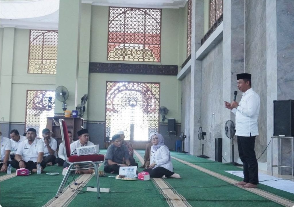 Masjid Islamic Centre Direhab Lagi, Bupati Kampar Minta Jangan Ulangi Masa Lalu