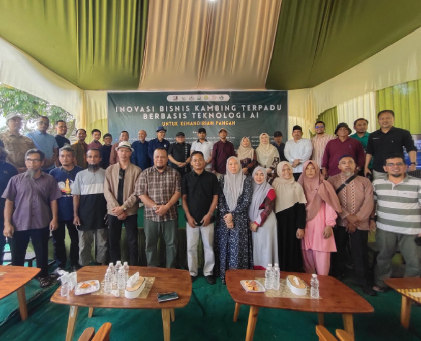 Pemkab Kampar Dukung Penuh Inovasi Bisnis Kambing Terpadu Berbasis AI