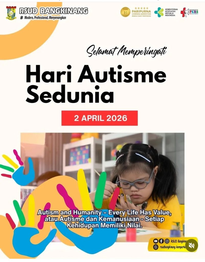 Peringati Hari Autisme Sedunia, Ini Pesan RSUD Bangkinang
