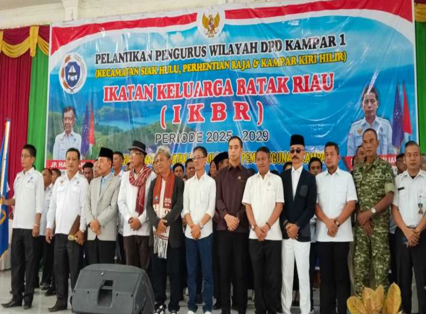 Anggota DPRD Kampar Hendri Domo Hadiri Pelantikan IKBR Kampar