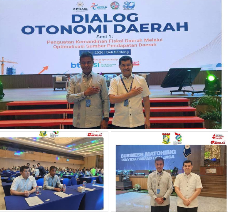 Bupati Kampar Ahmad Yuzar Hadiri Dialog Otonomi Daerah pada HUT ke-26 Apkasi