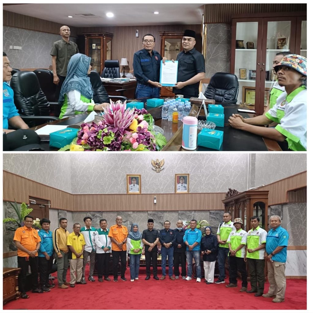Ketua DPRD Riau Terima Aspirasi DPD KSPSI Riau dan Perwakilan dari SP KSPSI Riau Aliansi M Jumhur Hidayat